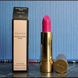 Gucci 402 Vantine Fuchsia Satin Lipstick Brand new in Box